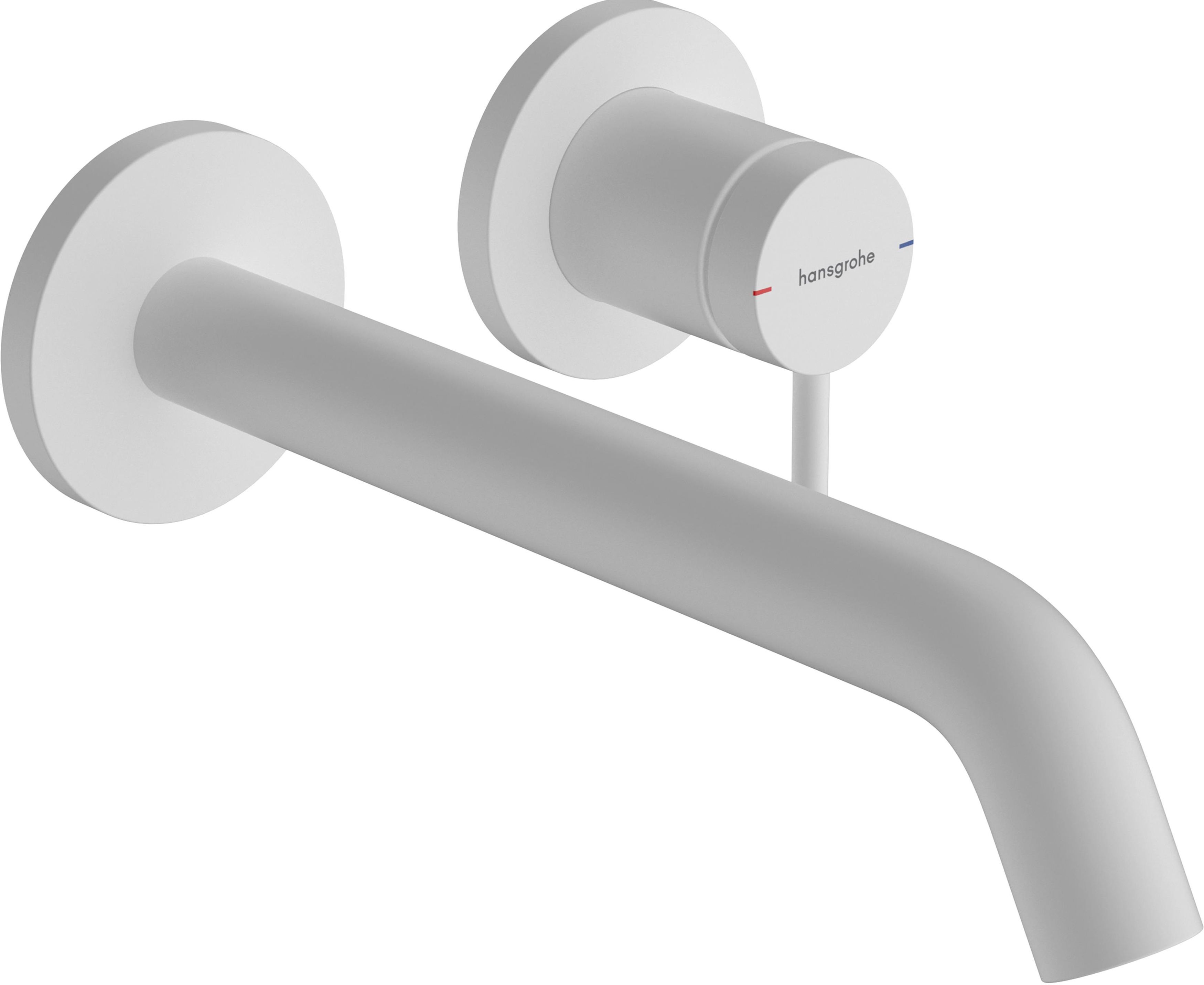 Darmowa Dostawa - Bateria umywalkowa podtynkowa biała Hansgrohe Tecturis S 73351700