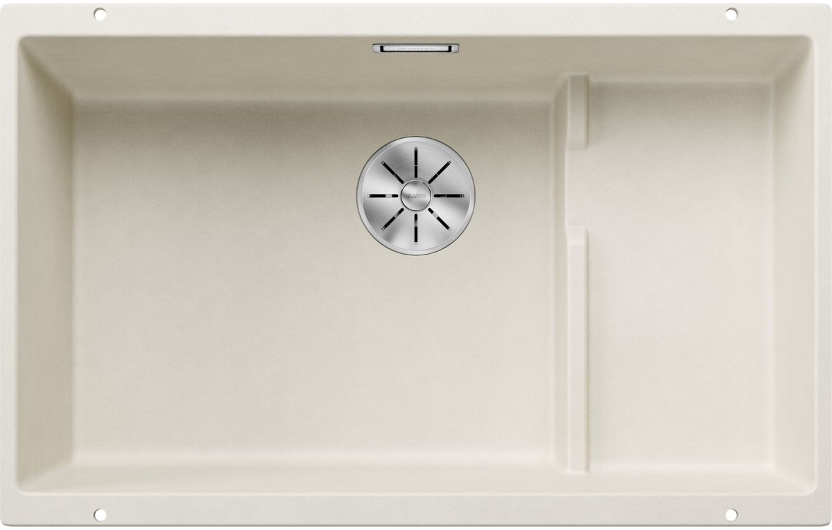 Darmowa Dostawa - Zlewozmywak granitowy 73x46 cm biały Blanco Subline 700-U Level 527171