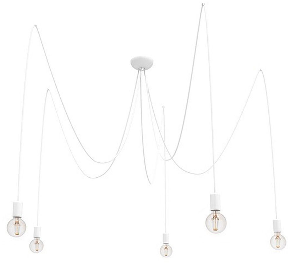 Darmowa Dostawa - Lampa wisząca 5x25 W biała Nowodvorski Lighting Spider 9744