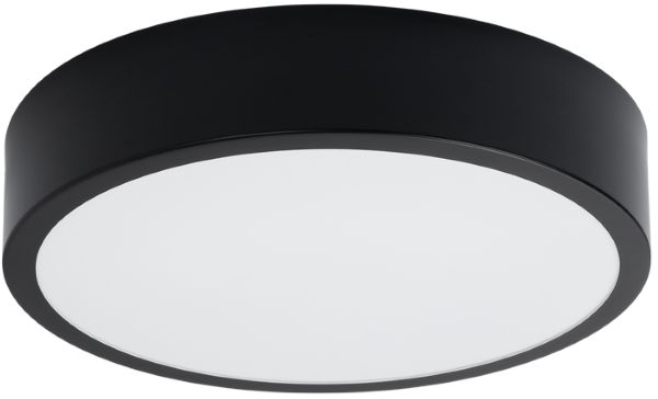 Darmowa Dostawa - Plafon 1x23 W czarny Sollux Lighting Onyx SL1242