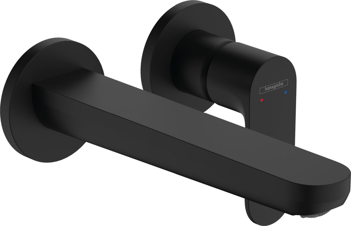 Darmowa Dostawa - Bateria umywalkowa podtynkowa czarny Hansgrohe Rebris S 72528670