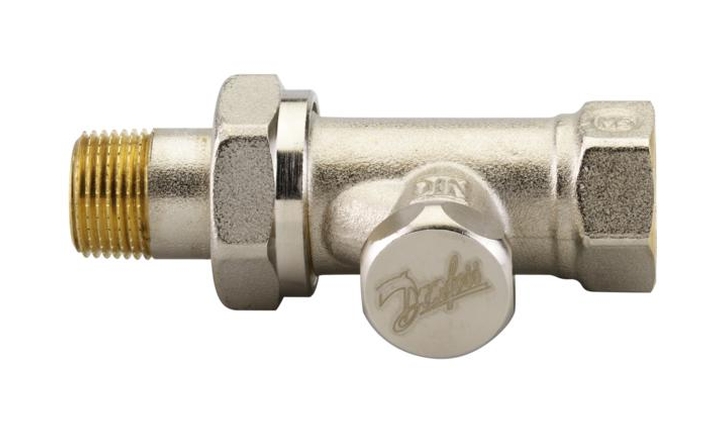 Darmowa Dostawa - Zawór prosty nikiel Danfoss RLV-S 003L0124