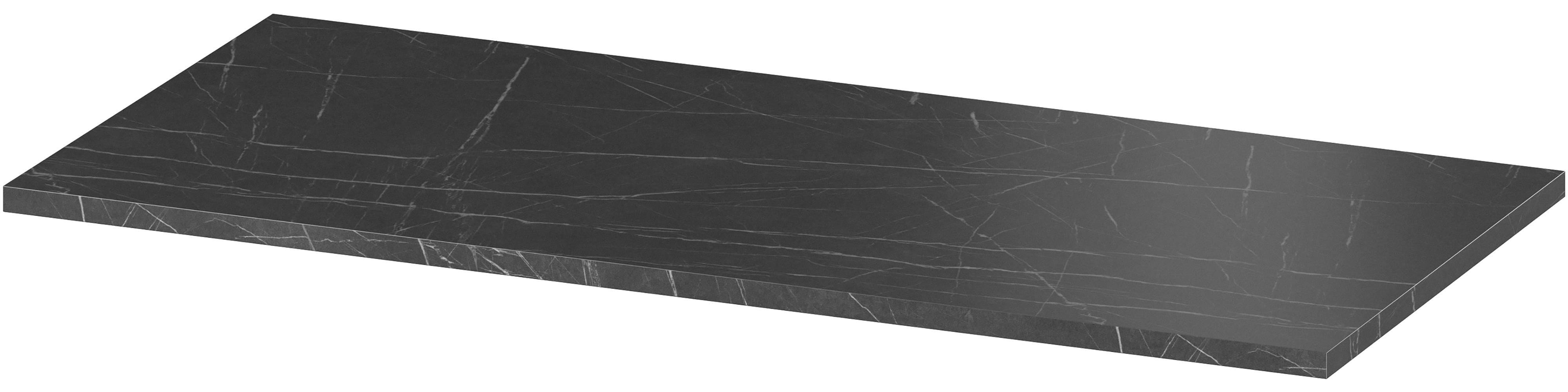 Darmowa Dostawa - Blat 100x45 cm czarny Cersanit Larga S932059