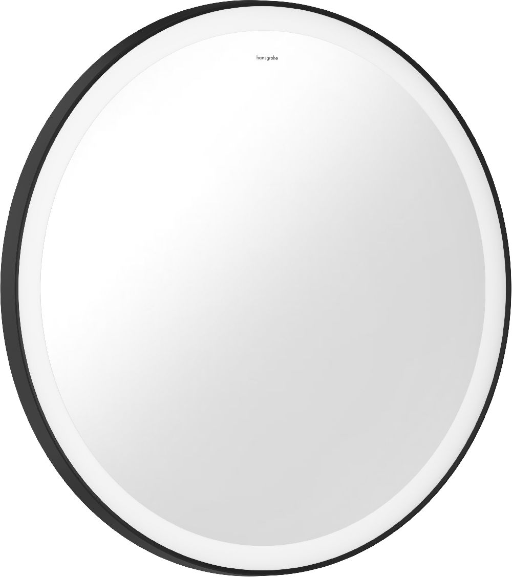 Darmowa Dostawa - Lustro 70x70 cm okrągłe z oświetleniem czarny Hansgrohe Xarita Lite S 54966670