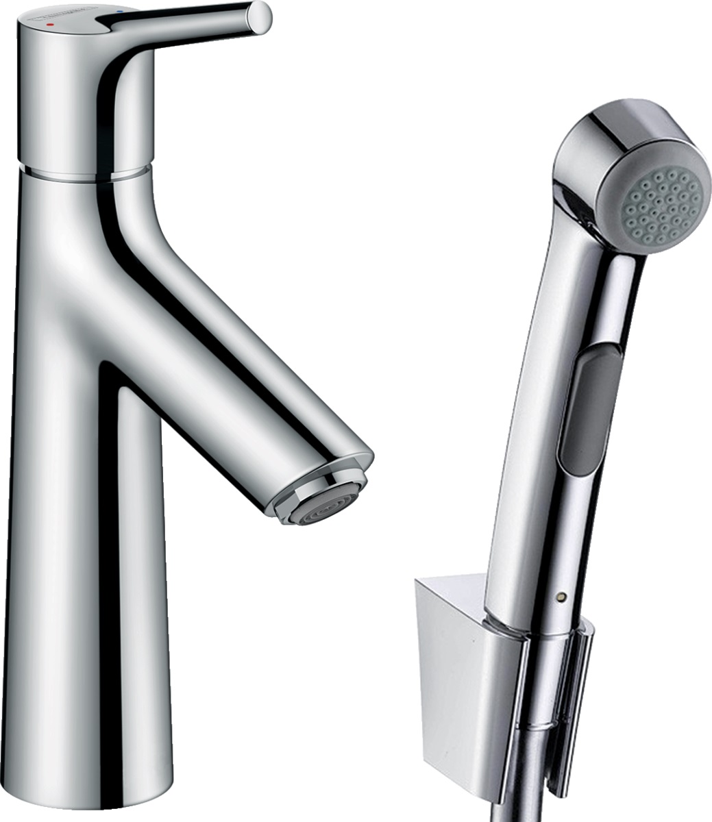 Darmowa Dostawa - Bateria umywalkowa ze słuchawką typu bidetta stojąca chrom Hansgrohe Talis S 72290000