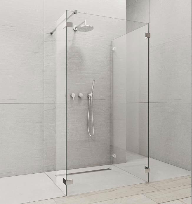 Darmowa Dostawa - Ścianka prysznicowa walk-in 100 cm Radaway Euphoria Walk-In 3831420101