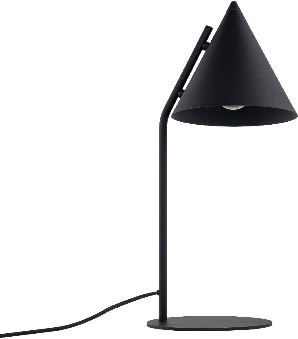 Darmowa Dostawa - Lampa stołowa 1x15 W czarna TK Lighting Cono 16009