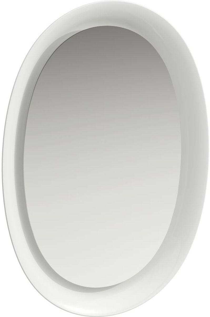 Darmowa Dostawa - Lustro 50x70 cm z oświetleniem biały Laufen The New Classic H4060700850001