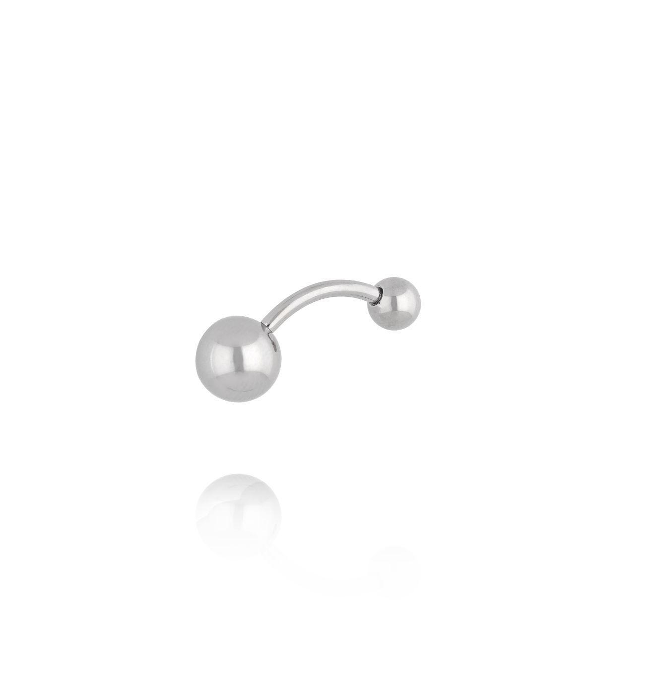 Kolczyk srebrny piercing - By Dziubeka