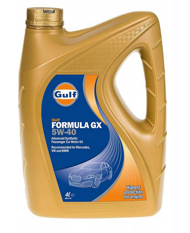 GULF FORMULA GX RN 0710 5W40 4L - Petrostar