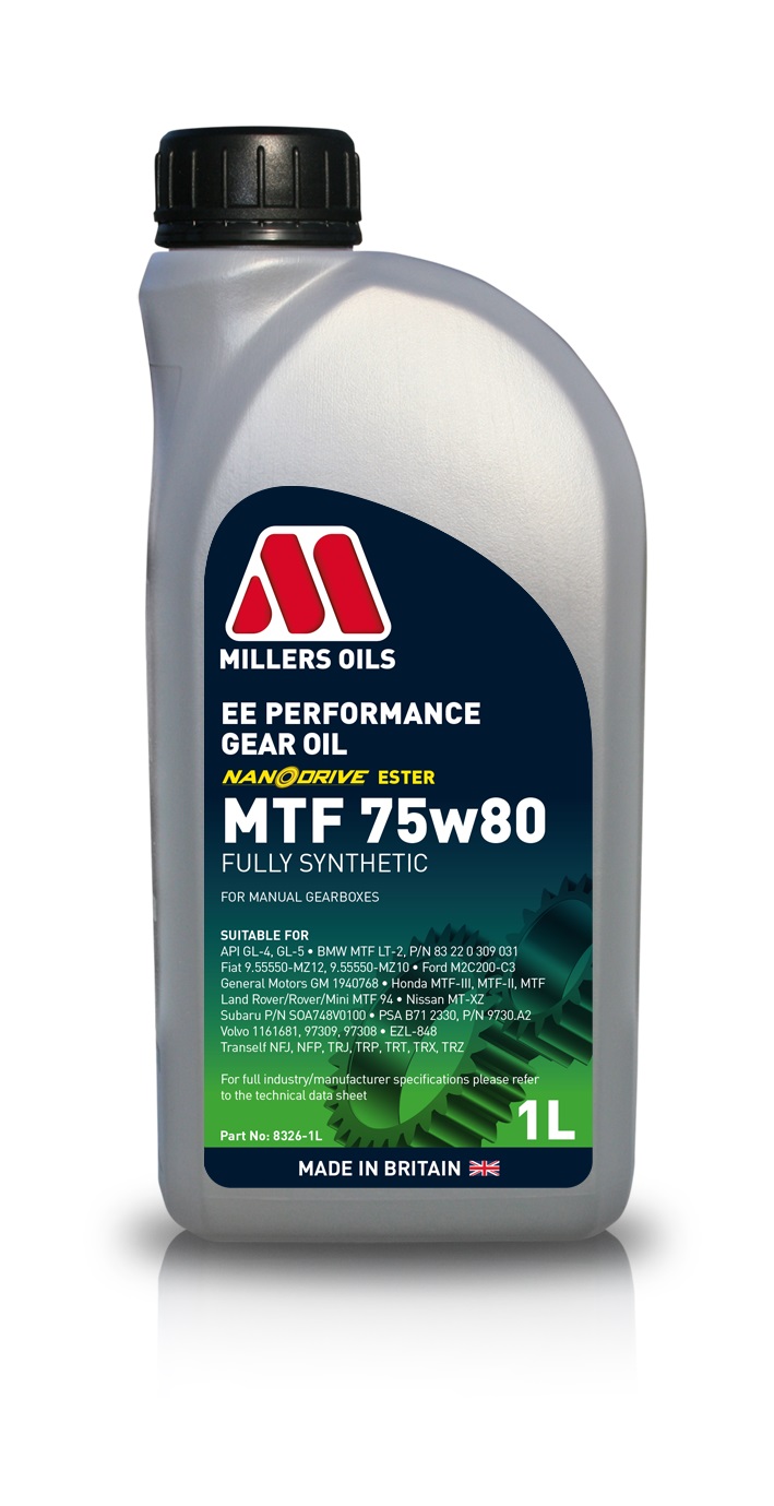 MILLERS EE PERFORMANCE MTF 75W80 1L - Petrostar