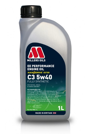 MILLERS EE PERFORMANCE C3 5W40 1L - Petrostar