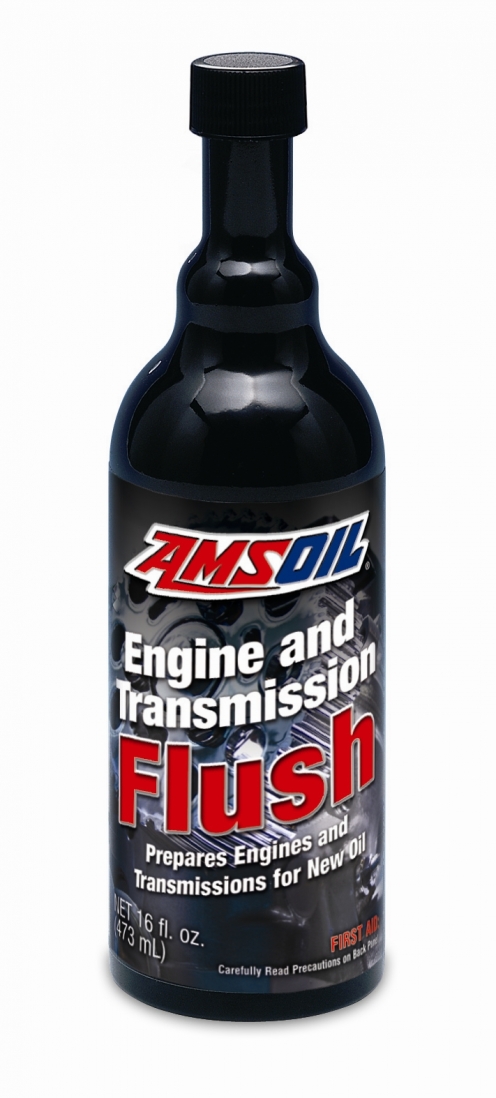 AMSOIL ENGINE AND TRANSMISSION FLUSH 473ML - Petrostar