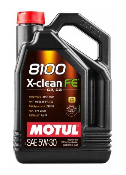 MOTUL 8100 X-CLEAN FE 5W30 5L - Petrostar