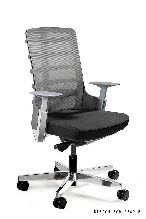 Fotel Unique biurowy SPINELLY M czarny/szary 1 szt