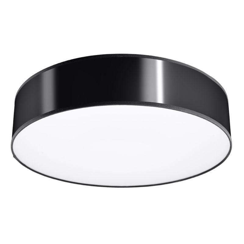 Plafon Sollux Lighting ARENA 55 czarny 1 szt.