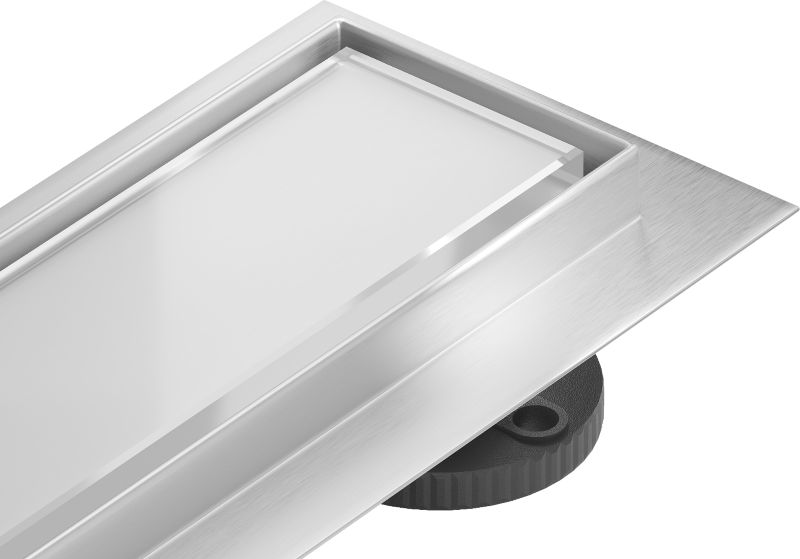 Odpływ liniowy Mexen Flat 360 białe szkło 70 cm 1 szt