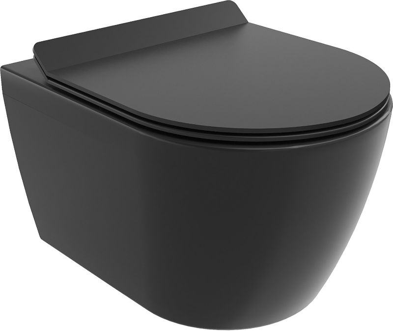Miska wc Mexen Carmen czarna 49x36,5x34 cm 1 szt.