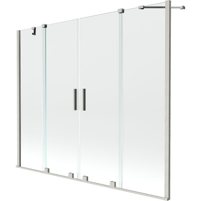 Parawan nawannowy rozsuwany Mexen Velar transparent 180 x 150 cm 1 szt.