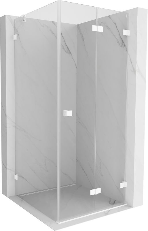 Kabina prysznicowa składana Mexen Lunar-F biała 70x70 cm 836-070-070-20-00-P 1 szt.