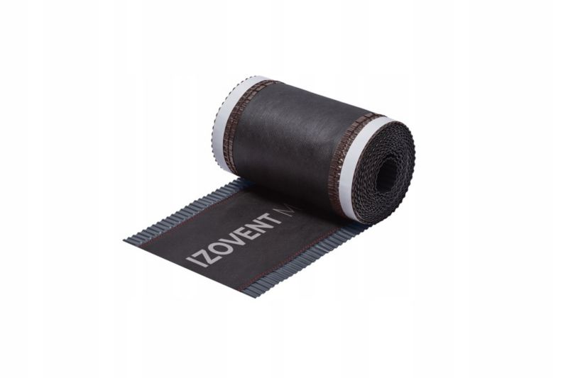 Taśma kalenicowa 4ROOF Izovent M 230mm 5m antracyt 4szt. komplet super wentylacja kalenicy