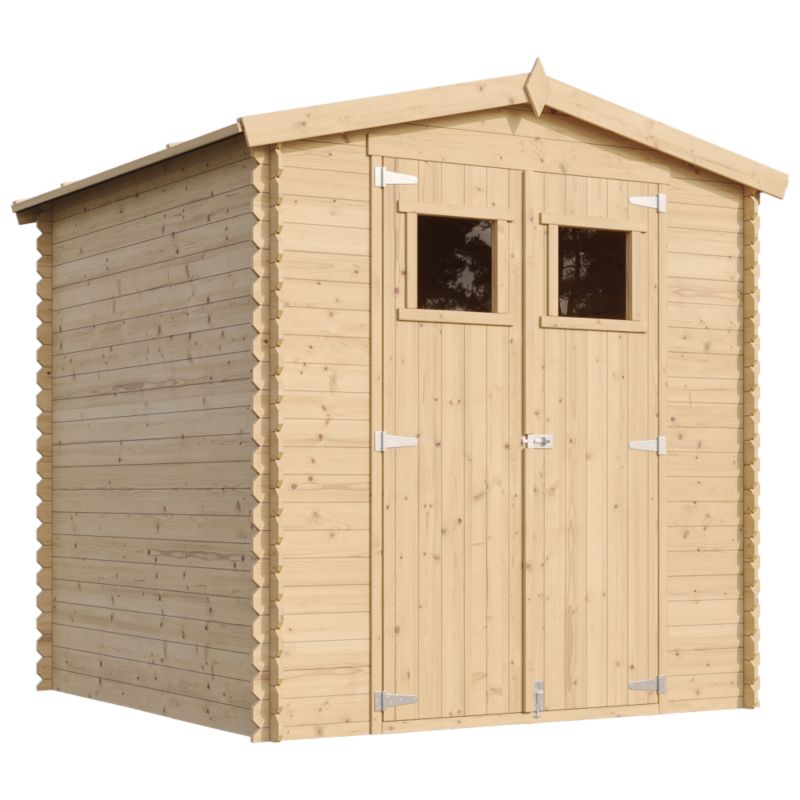 Drewniany domek ogrodowy i podłoga Timbela 3.53 m² M343M343G drewno naturalne, grubość deski 19 mm, 1 szt.