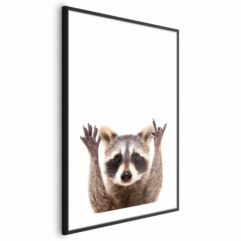 Plakat Artgeist Szop 21x30 cm z ramą czarną 1 szt