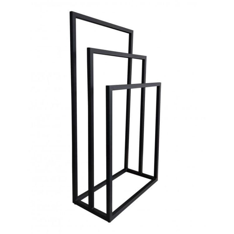 Kwietnik Atos LAURA 25x25x35cm czarny 1 szt