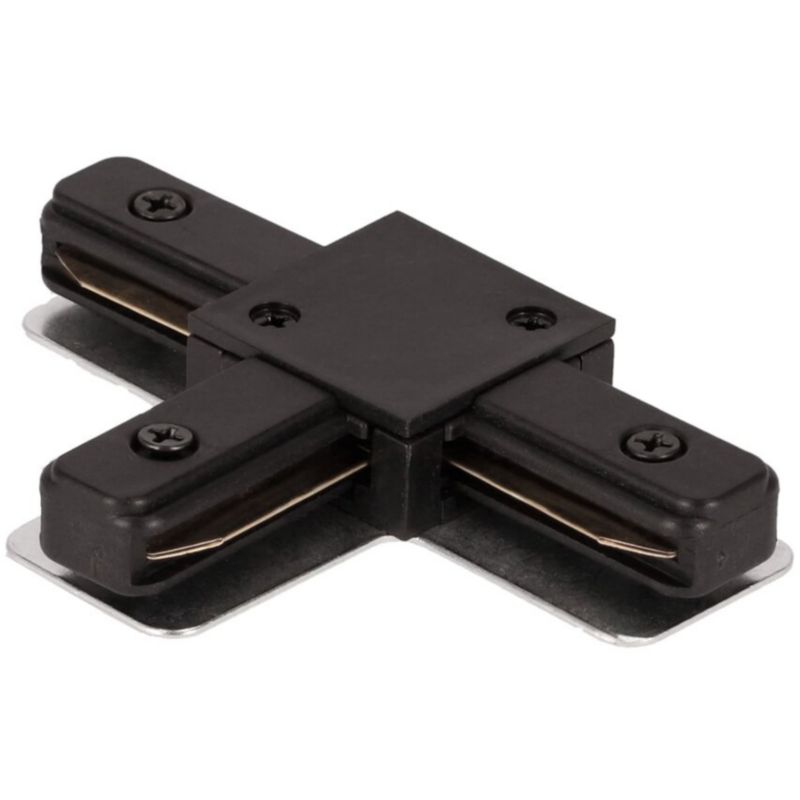 Łącznik T do szyny Edo Seva T Connector Black, czarny EDO777420 1 szt.