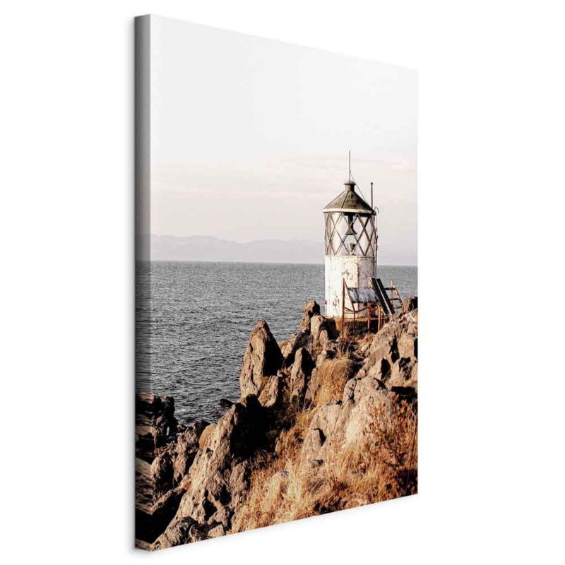 Obraz Artgeist Latarnia na klifie 60 x 90 cm płótno włoskie 1 szt
