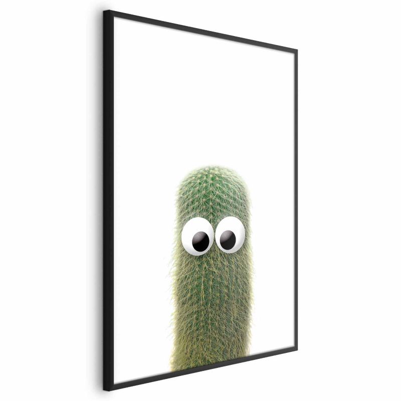Plakat Artgeist Kłujący przyjaciel 21x30 cm z ramą czarną 1 szt