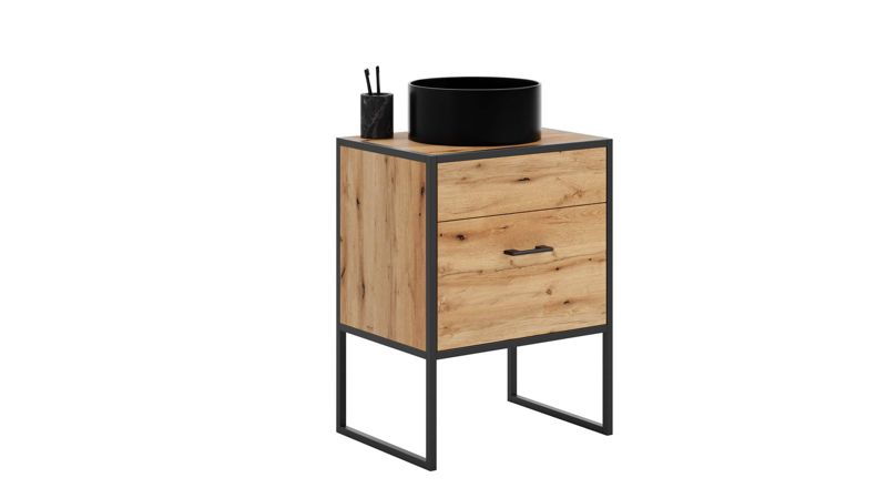 Szafka łazienkowa Kobi Aura loft 1 szt.