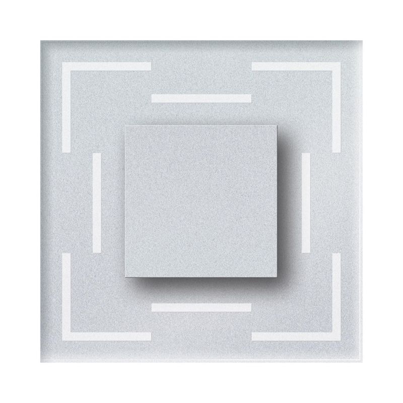 Oprawa LED do schodów i ciągów komunikacyjnych SPOT Light Cristal 1W 230V Aluminium, Szkło Akrylowe 6000K IP44, 1 szt.