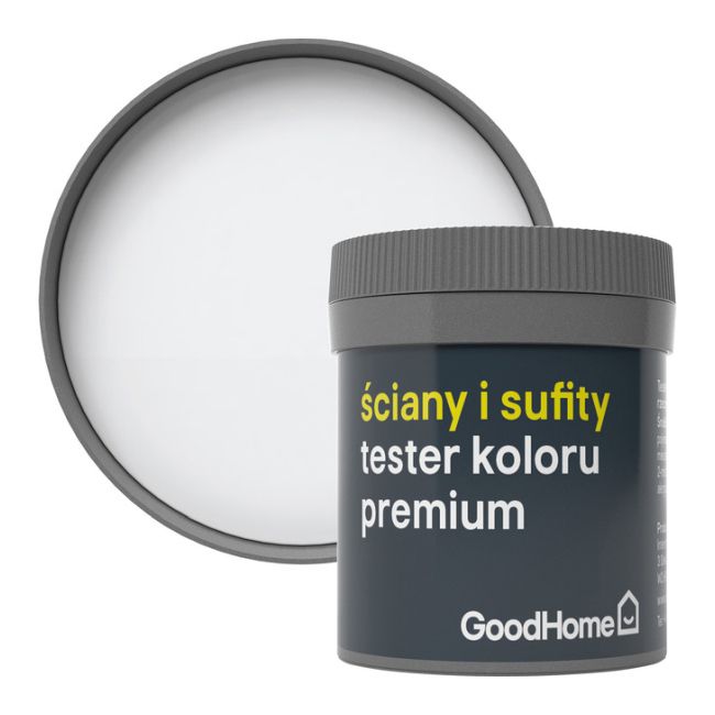Tester farby plamoodpornej GoodHome Premium Ściany i Sufity north pole 0,05 l