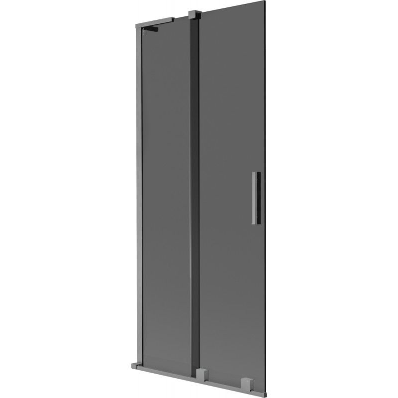 Parawan nawannowy ruchomy Mexen Velar grafit 80x150 cm 1 szt.