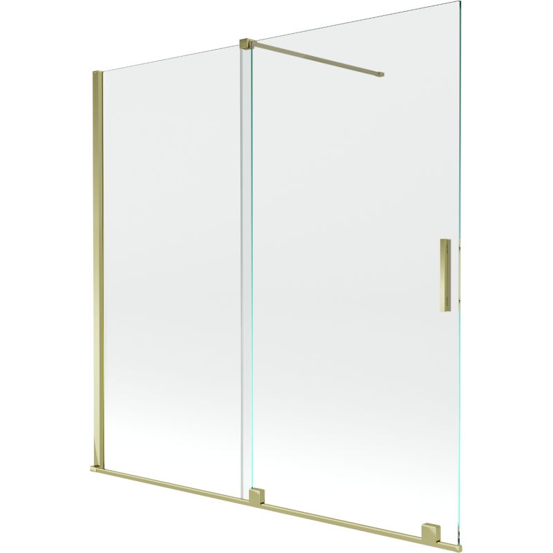 Parawan nawannowy Mexen Velar złoty transparent 160x150 cm 896-160-000-01-50 1 szt.