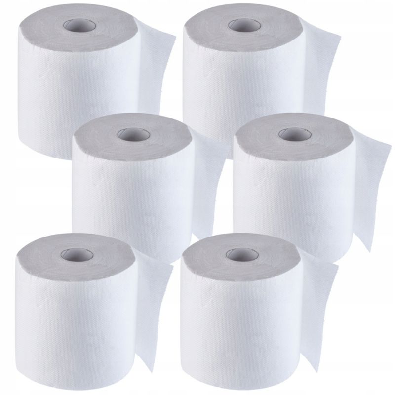 Ręcznik Papierowy KADAX Czyściwo Celuloza Biały 60m 6szt