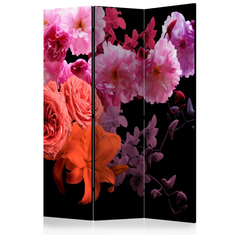 Parawan dwustronny Artgeist Kwiaty 135x172 cm Kwiaty 1 szt