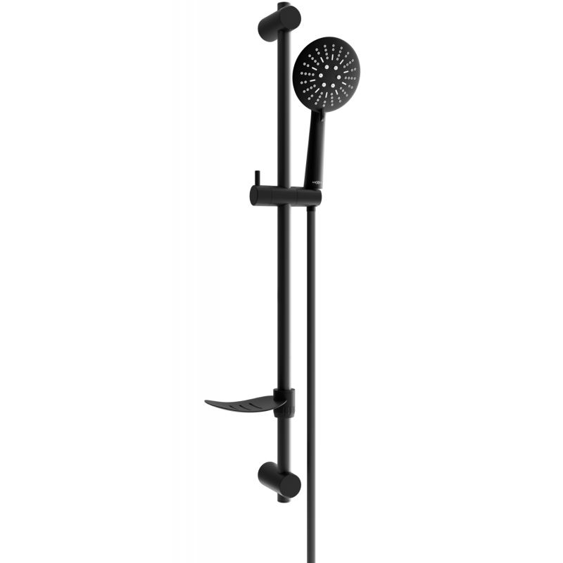 Zestaw prysznicowy suwany Mexen DF czarny 3-funkcyjny 785674582-70 1 szt.