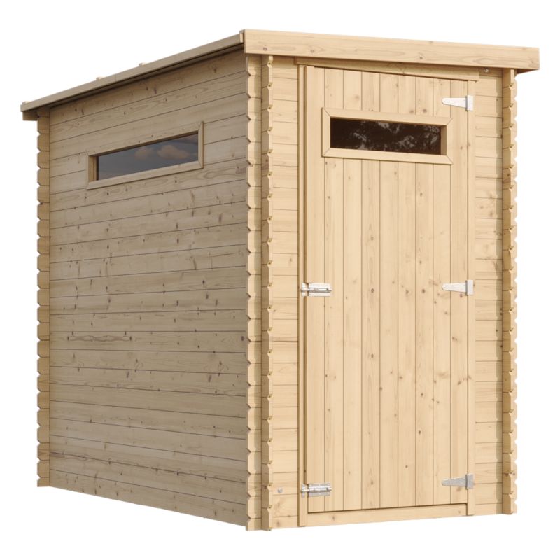 Drewniany domek ogrodowy i podłoga Timbela 2,63m² M306AM306G - drewno naturalne, grubość deski 19 mm, 1 szt.