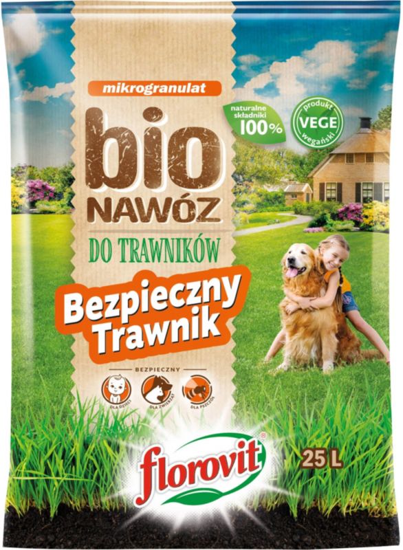 Bionawóz do trawników Florovit 25 l