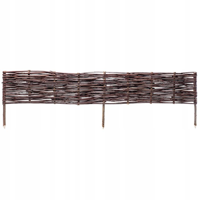 Palisada Wiklinowa KADAX Płotek 120x20cm Płot Obrzeże 1szt.
