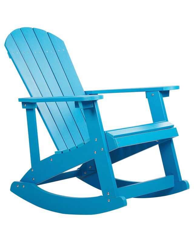Fotel bujany ogrodowy Adirondack Niebieski 1 szt.