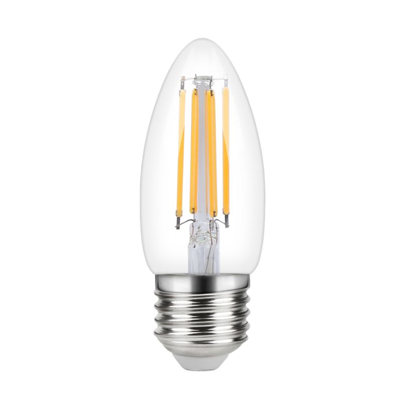 Żarówka LED Diall C35 E27 6 W 470 lm barwa ciepła