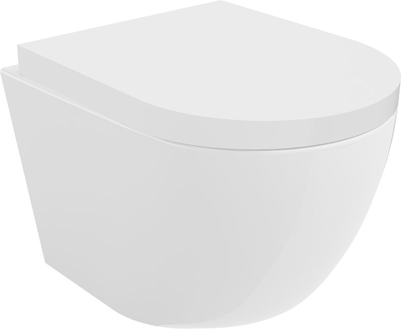 Miska wc wisząca z deską Mexen Lena biały 48x36x35 cm 1 szt.