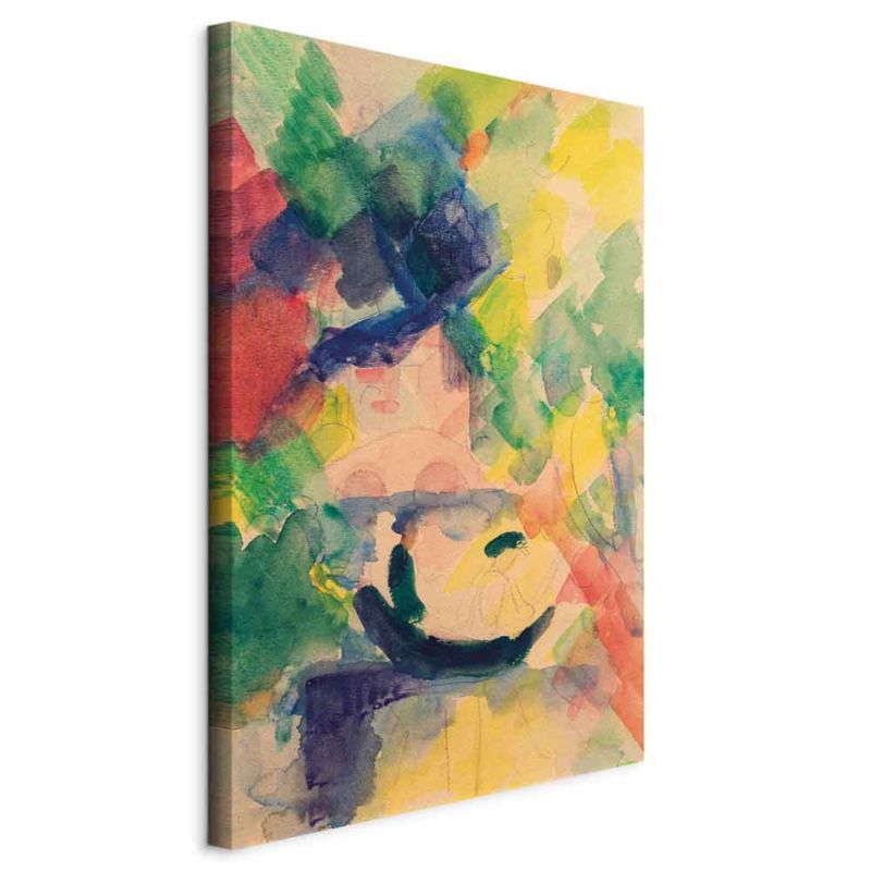 Obraz Artgeist Paar im Nachen 80 x 120 cm płótno włoskie 1 szt