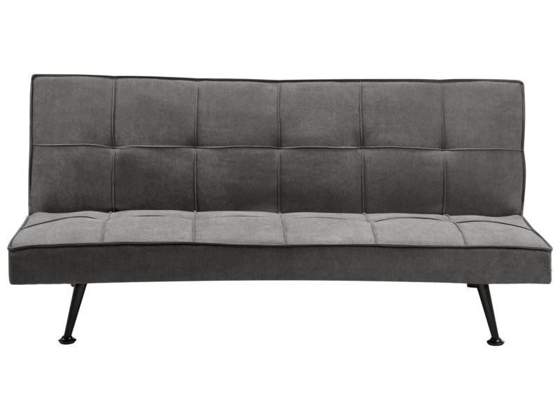 Sofa rozkładana Hasle Ciemnoszary Tkanina 1 szt.