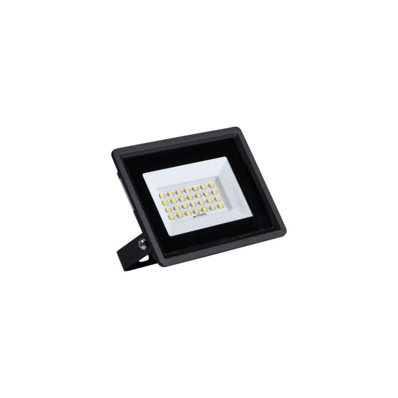 Naświetlacz LED LightLogic LL GITS 20W-B 66412 wodoodporny IP65 czarny 20W barwa biała wodoodporny oświetlenie podjazdów 1 szt.