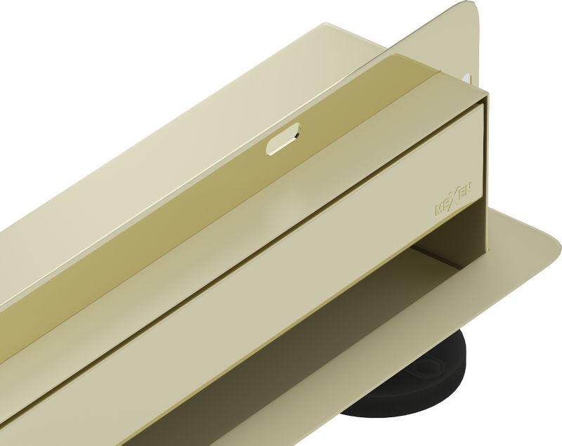 Odpływ liniowy ścienny Mexen Flat złoty 70 cm 1 szt