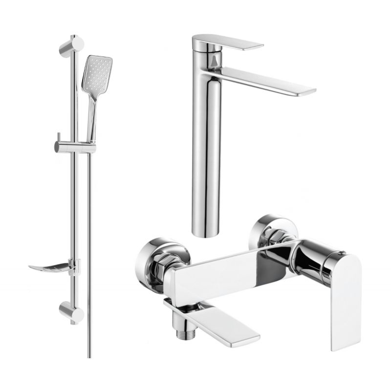 Zestaw wannowy Mexen Zero chrom 7113DF62-00 1 szt.